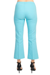 Peace of Cloth Regan Crop Flare Stretch Cotton Pant