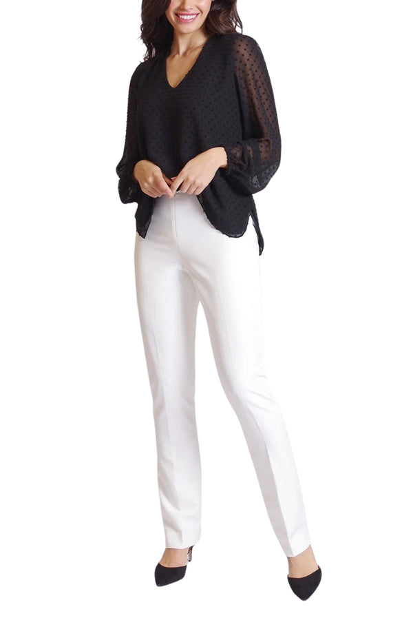 Peace of Cloth Castle Stretch Pant - Ivory