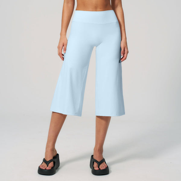 Summer Brushed Yoga Wear Sports Pirate Shorts For Women Abdominal Shaping High Waist Quick Drying Loose Fitness Sports Pirate Shorts