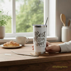 Best Mom Ever 20oz Insulated Tumbler Steel Mothers Day Gift