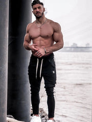 Men’s Drawstring Contrast Active Pants