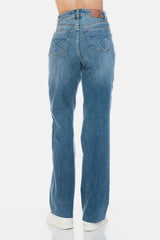 Judy Blue Full Size Tummy Control Cut Raw Hem Straight Women Jeans