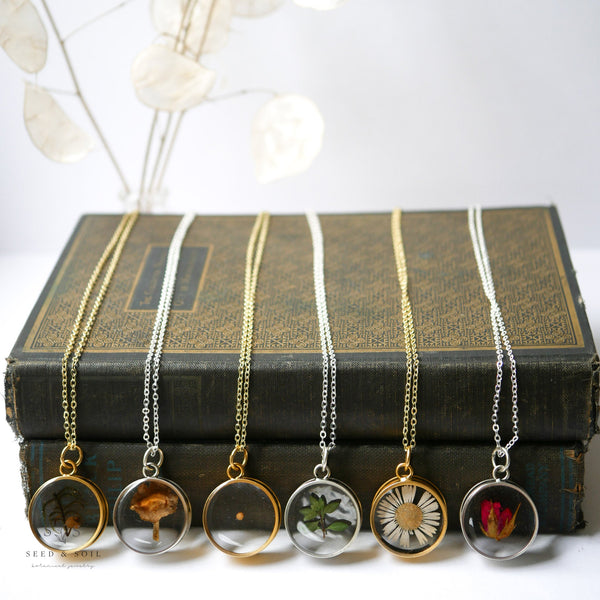 Deep Round Pendant