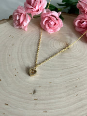 Mustard Seed Heart Necklace in Gold and Silver – Christian Faith Jewelry for Women