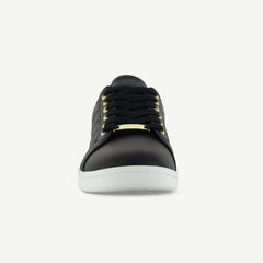 Voltaire Quilted Court Shoe – Black