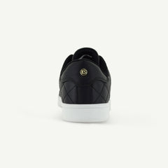 Voltaire Quilted Court Shoe – Black