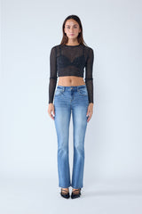 High Rise Classic Bootcut Jeans