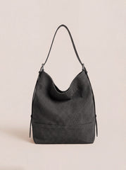 Large Canvas Tote Shoulder Bag Slouchy Relaxed Fit Hobo Bag