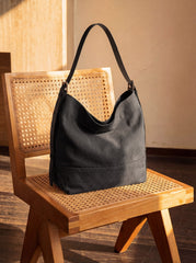 Large Canvas Tote Shoulder Bag Slouchy Relaxed Fit Hobo Bag