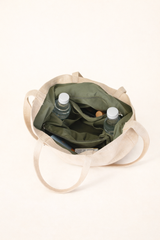 Lightweight Ramie Canvas Large Tote Bag