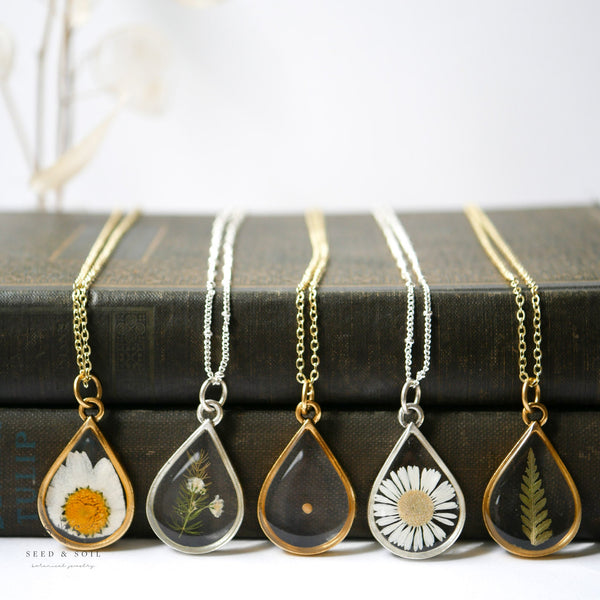 Large Teardrop Necklace