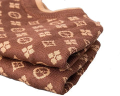 Luxury Knit Dog Sweater for Small Dogs | Warm Designer Pet Outfit (XS–5X)