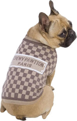 Luxury Knit Dog Sweater for Small Dogs | Warm Designer Pet Outfit (XS–5X)