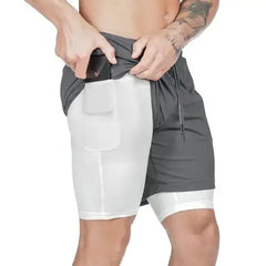 Men’s 2-in-1 Running Shorts