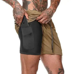 Men’s 2-in-1 Running Shorts
