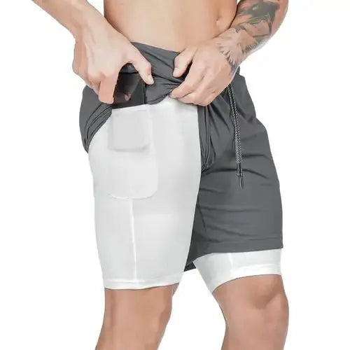 Men’s 2-in-1 Running Shorts
