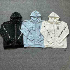 chrome hearts hoodie cardigan cotton pure