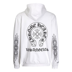 chrome hearts hoodie cardigan cotton pure