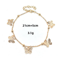 Butterfly Charm Anklets Jewelry