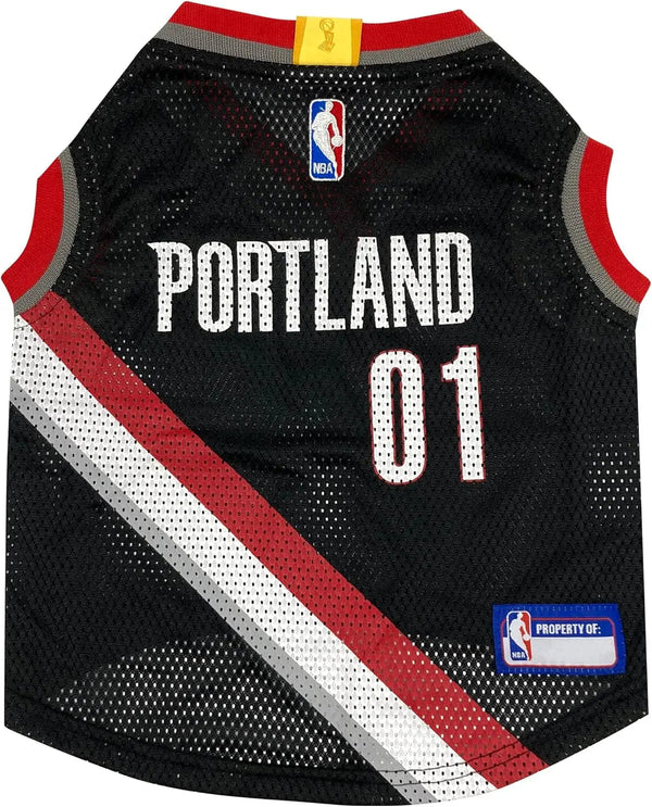 Pets First NBA Dog Jersey Tank Top Basketball Pet Shirt – All Teams & Sizes