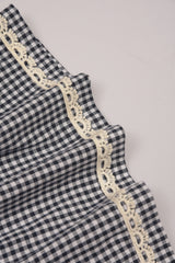 Embroidered Yoke Eith Ruffle Sleeves  Dress