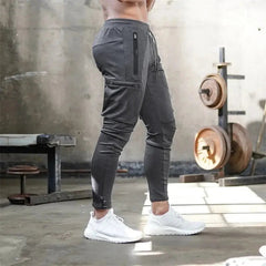 Men’s Multi-Pocket Zipper Sports Pants
