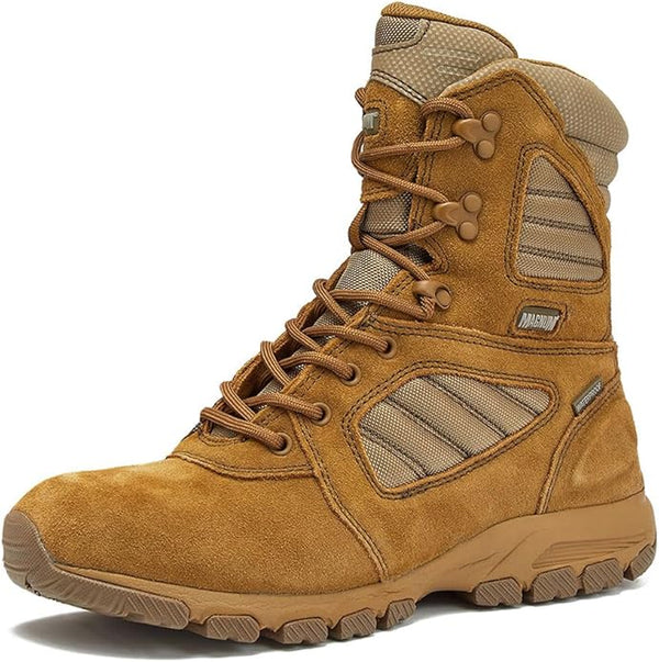 MAG SHIELD 8" Suede Leather Work Boot – Waterproof