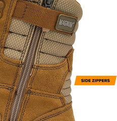 MAG SHIELD 8" Suede Leather Work Boot – Waterproof