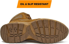 MAG SHIELD 8" Suede Leather Work Boot – Waterproof