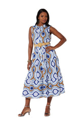 Chic of Shapes Belted Dress by Studio EY