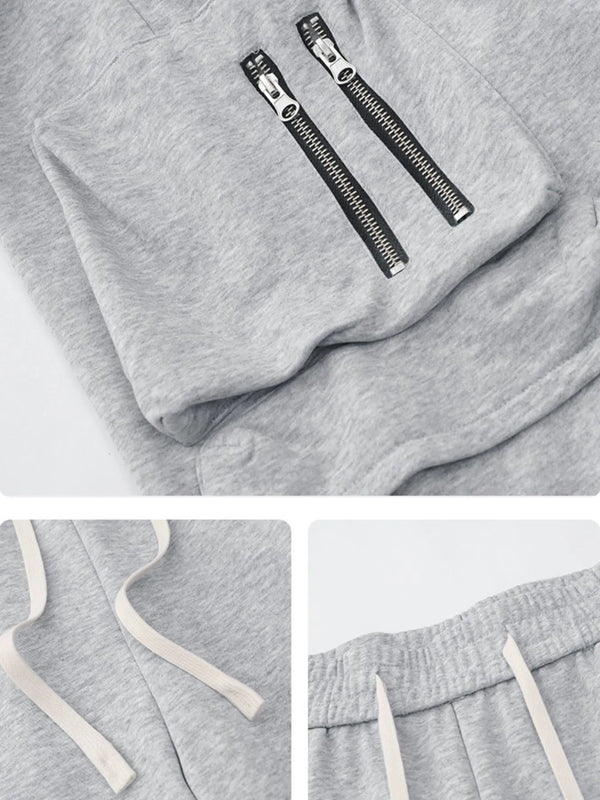 Men's Drawstring Urban Streetwear Cargo Shorts