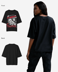 G West Womens No Struggle No Story Oversized Tee