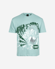 G West Mens Oversized King Of Chaos T Shirt