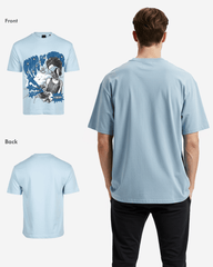 G West Mens Oversized King Of Chaos T Shirt