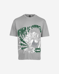 G West Mens Oversized King Of Chaos T Shirt