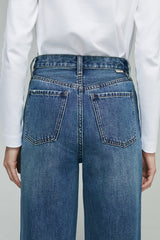 Coney Island Whitefish High Rise Wide Jeans
