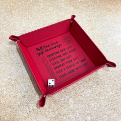 Christmas Dice Exchange Game – White Elephant Gift Tray