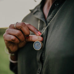 Deep Round Pendant
