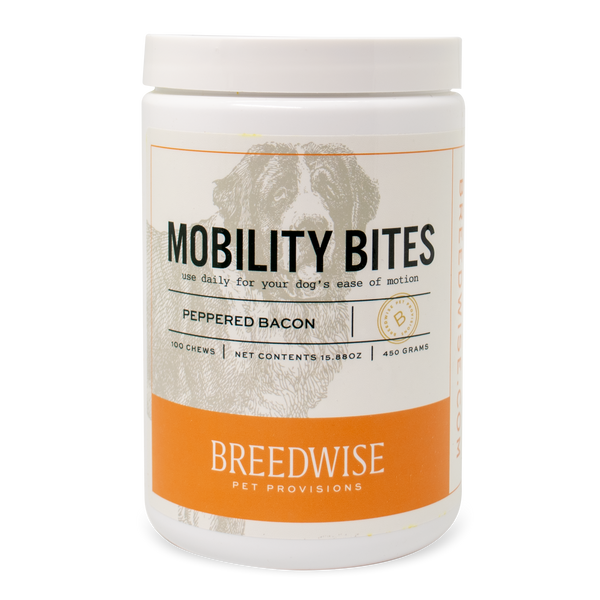 Mobility Bites 100-count jar
