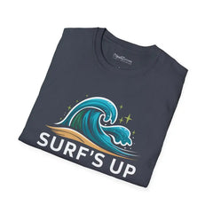Cozy Comfort Tee - Catch Waves in Sustainable Style - DipaliZ