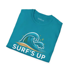 Cozy Comfort Tee - Catch Waves in Sustainable Style - DipaliZ