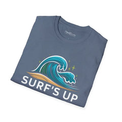 Cozy Comfort Tee - Catch Waves in Sustainable Style - DipaliZ